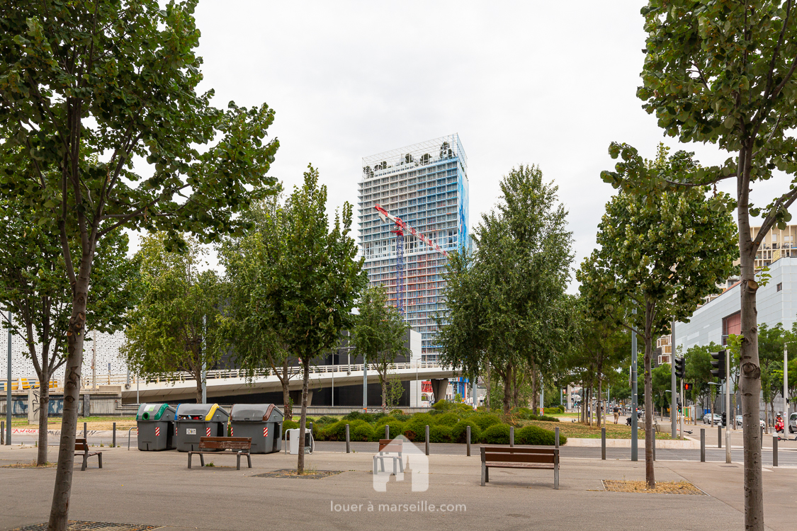 location meublé Marseille Le patio joliette 13002