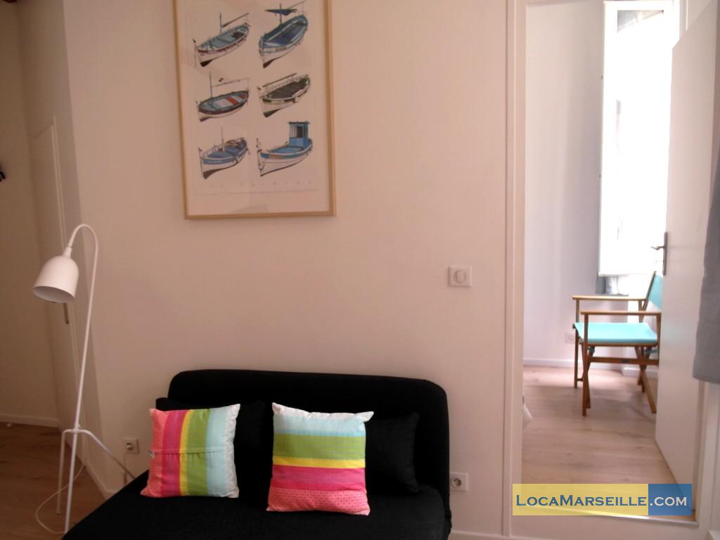 location meuble Marseille Appartement type T2 Cote cour - Marseille 13001