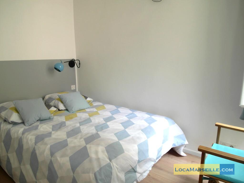 location meuble Marseille Appartement type T2 Cote cour - Marseille 13001