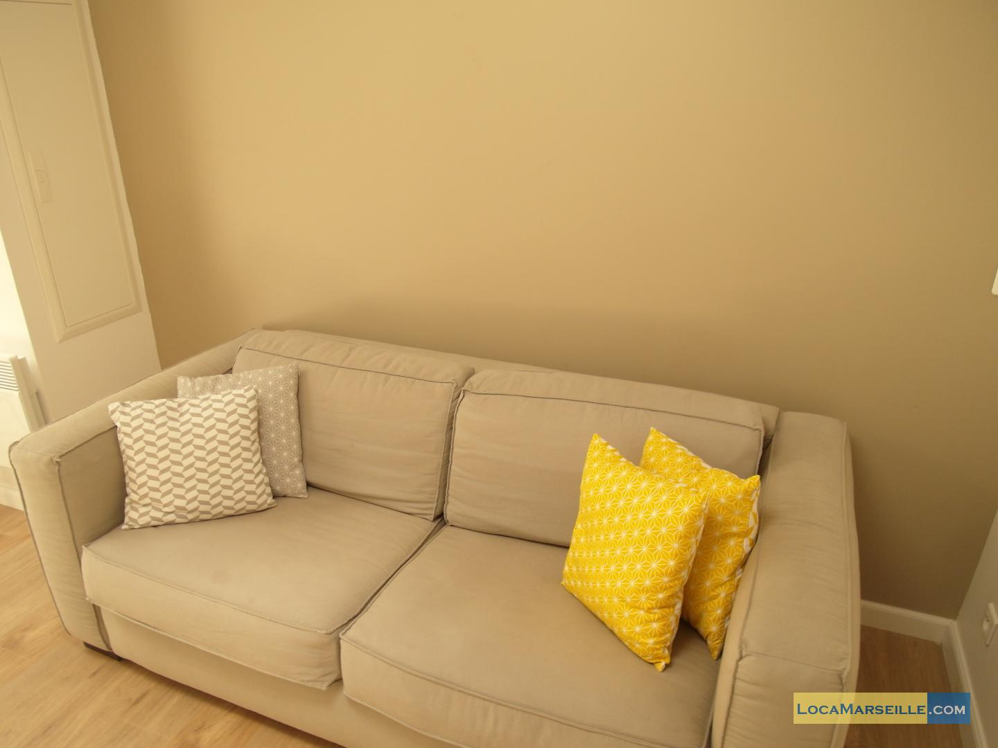 studio en location meuble  Marseille Castellane - Marseille 13005