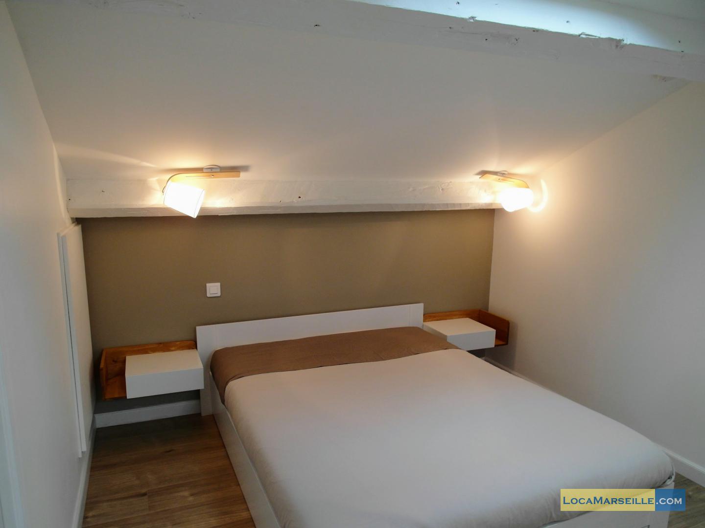studio meubl avec coin nuit location Marseille Castellane - Marseille 13005
