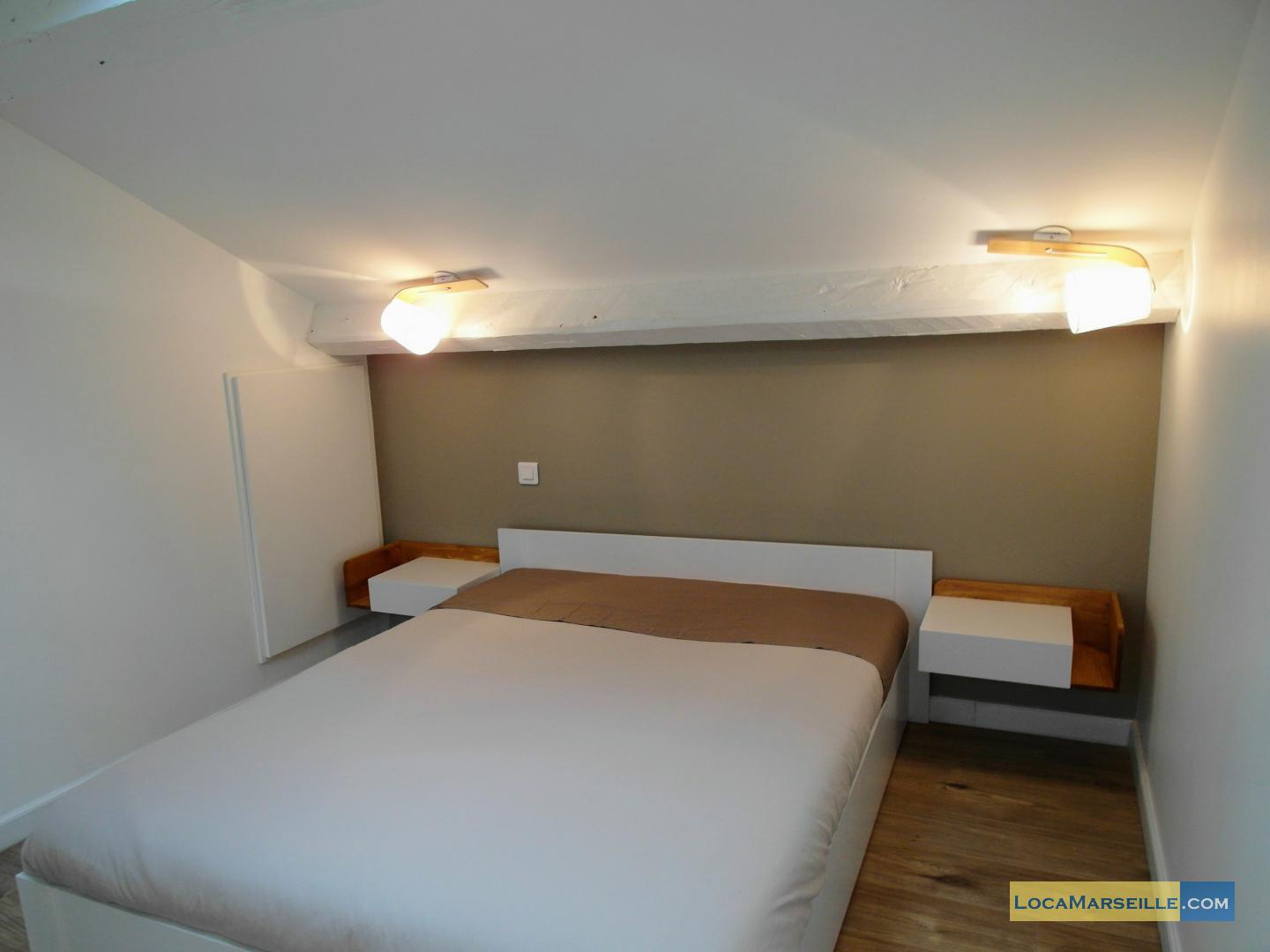studio meubl avec coin nuit location Marseille Castellane - Marseille 13005
