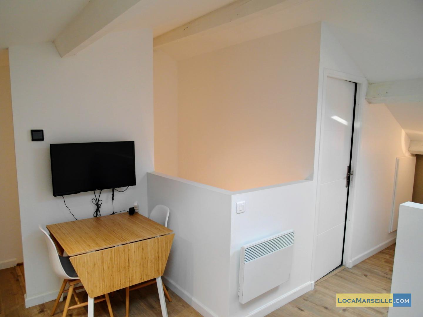 studio meubl avec coin nuit location Marseille Castellane - Marseille 13005