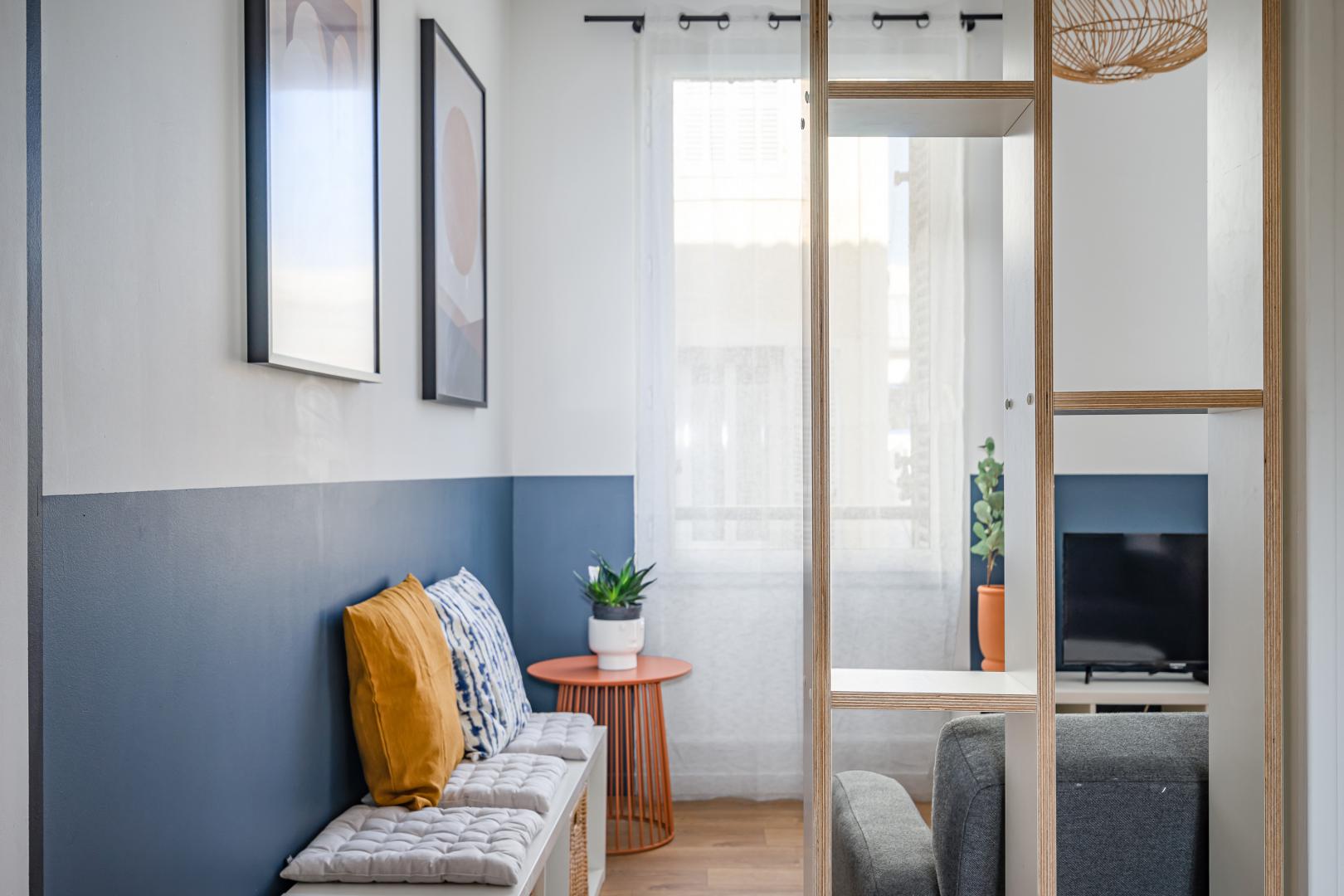 Location meubl T2 13006 Prfecture refait  neuf - Marseille 13006
