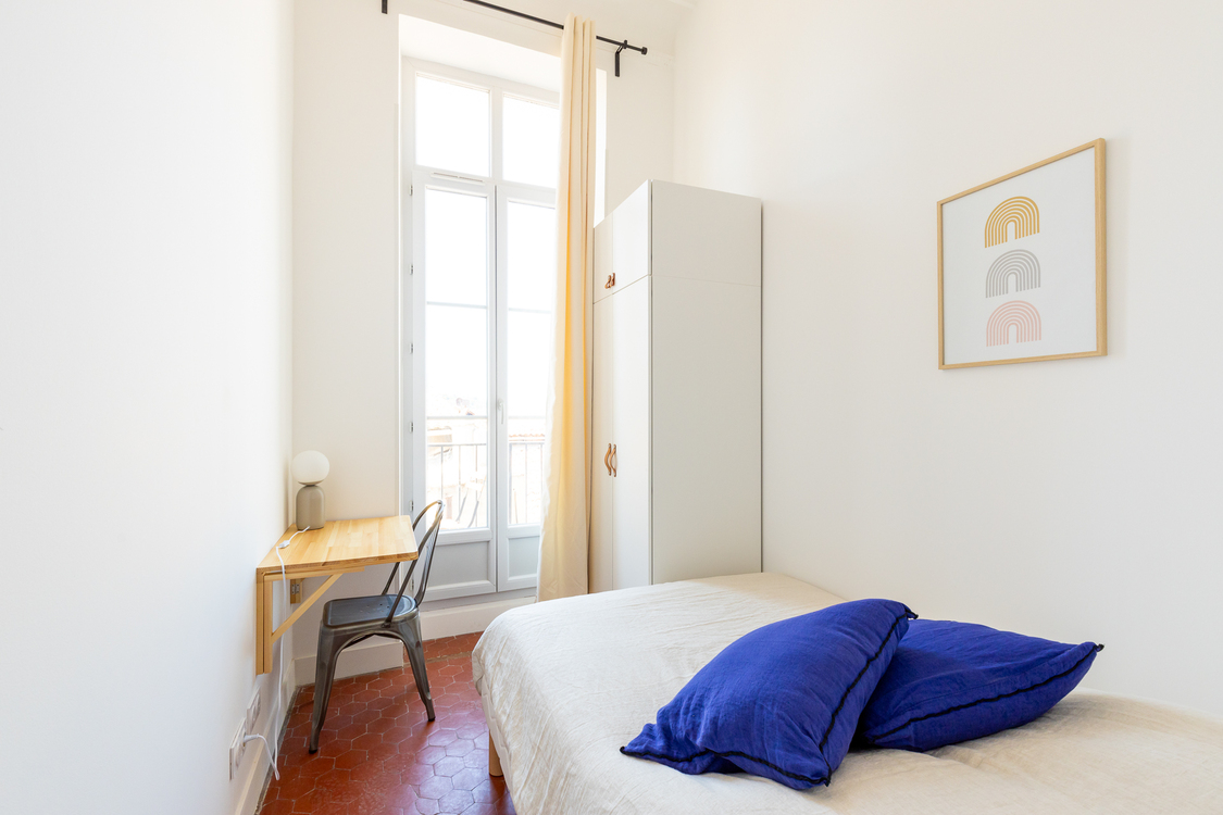 Chambre 1.5 � - MARSEILLE 13001